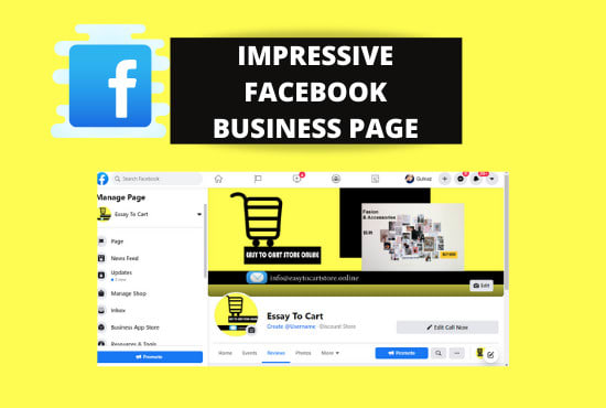 Gig Preview - Do impressive professional facebook business page creation