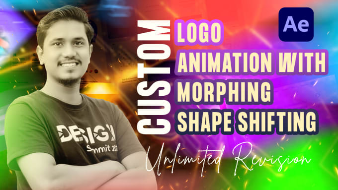 Gig Preview - Create custom morphing logo animation, morph shape shifting