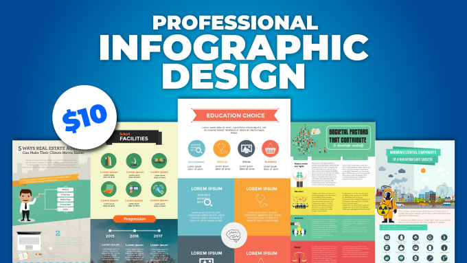 Gig Preview - Create a professional infographic design