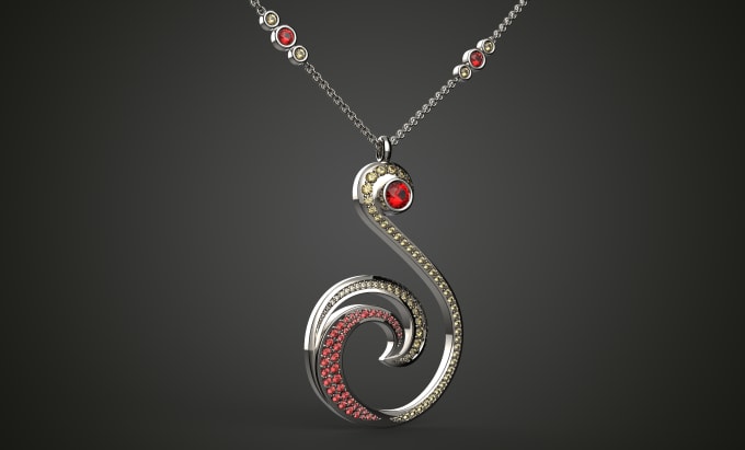 Gig Preview - Create jewelry design, realistic rendering and animation