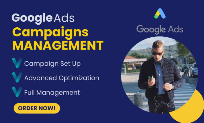 Gig Preview - Set up and manage your google ads PPC campaigns