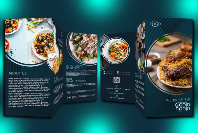 Gig Preview - Create attractive restaurant menu design