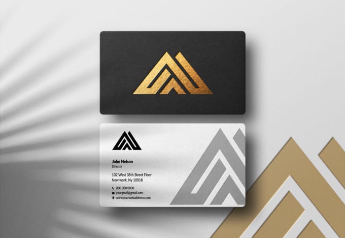 Gig Preview - Do business card design and minimalist logo design for you