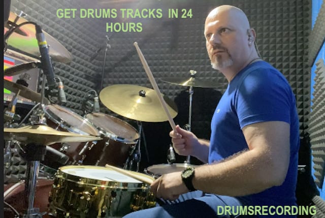 Gig Preview - Record a real drum tracks professional for your project