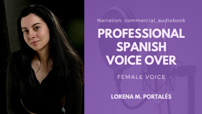 Bestseller - record my spanish female voice for your project