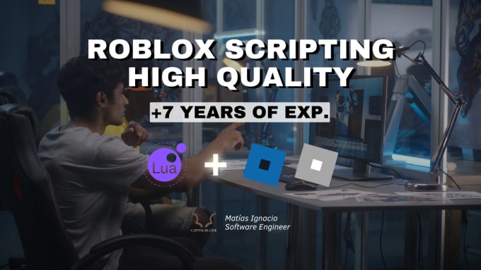 Gig Preview - Be your roblox scripting lua expert on roblox studio