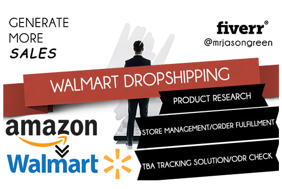 Gig Preview - Do amazon to walmart dropshipping store management