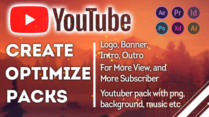 Gig Preview - Create youtube channel with intro, logo,  optimization etc