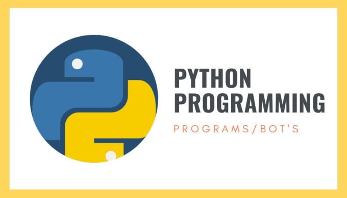 Gig Preview - Make a python program for you