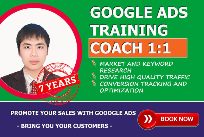 Gig Preview - Coach you 1 on 1 google ads digital marketing pro training