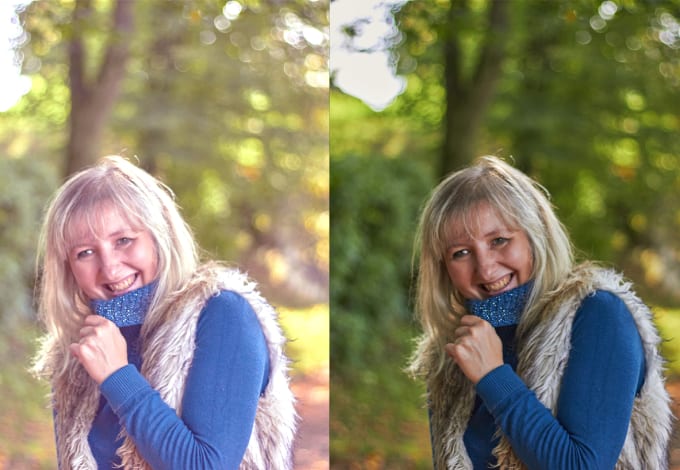 Gig Preview - Retouch your photo, color correction, sharpness edit