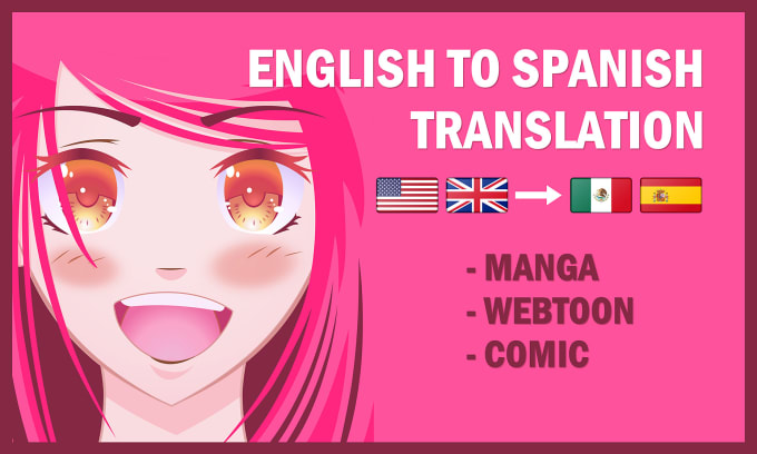 Gig Preview - Translate your comic, webtoon, or manga from english to spanish