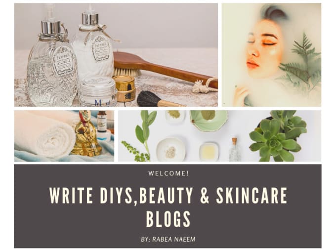 Gig Preview - Write blogs, articles on skincare, beauty, fashion, haircare