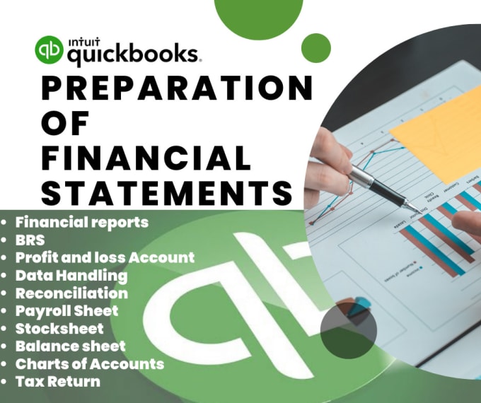 Gig Preview - Be professional financial accountant and quickbooks expert