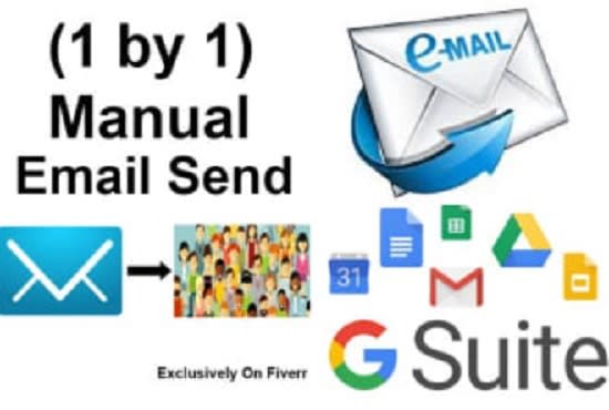 Gig Preview - Send 400 emails manually one by one