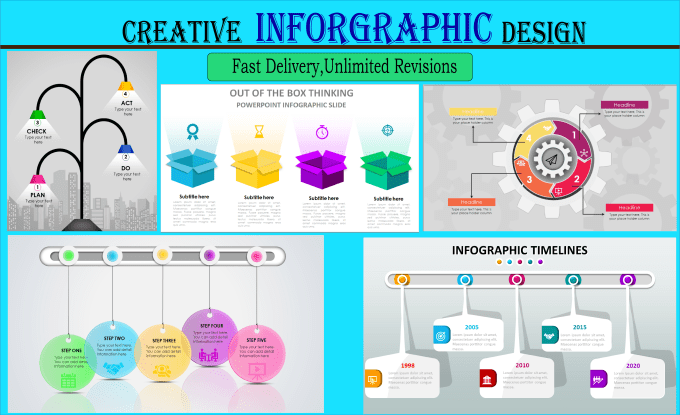 Gig Preview - Design  ceartive infographic flowchart  and maps