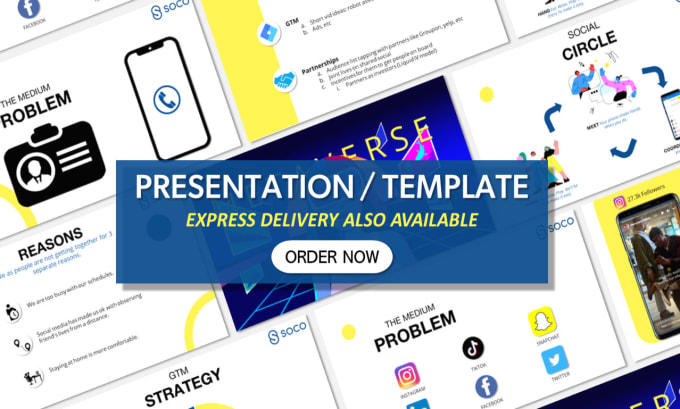 Gig Preview - Make business powerpoint presentation template or google slides