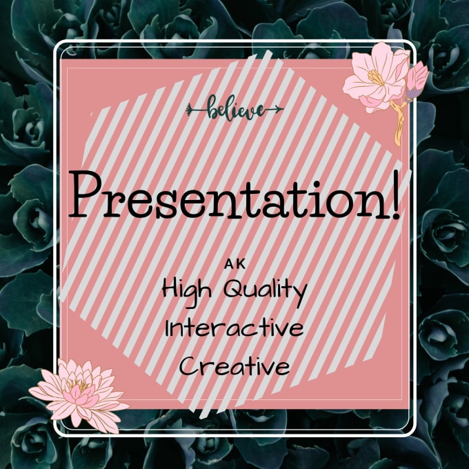 Gig Preview - Create an expert business and school presentation design