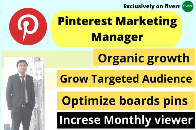 Gig Preview - Be best pinterest marketing manager for SEO boards and pins