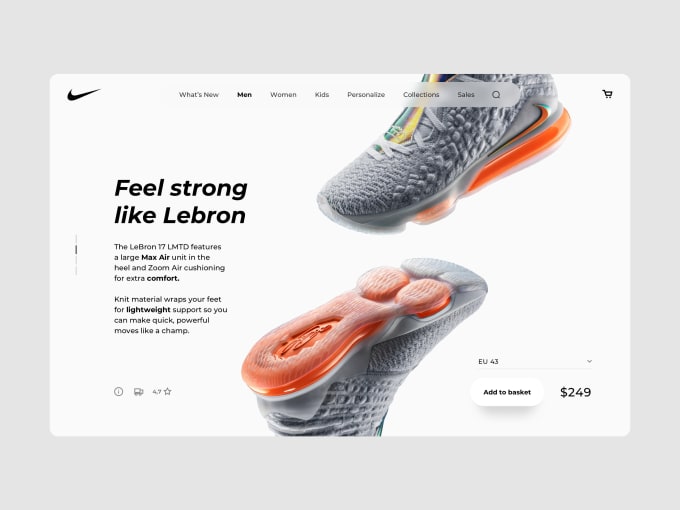 Gig Preview - Design ecommerce website or marketplace with great UX UI