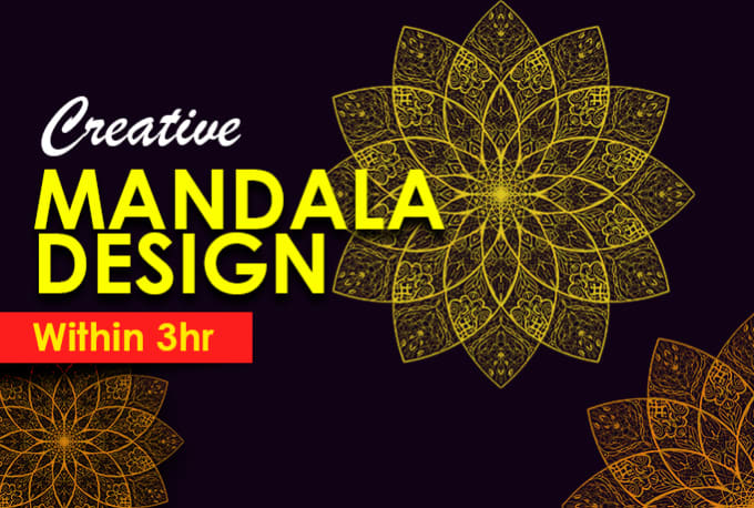 Bestseller - do geometric mandala logo design in 3 hour