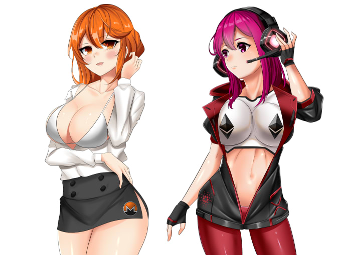 Gig Preview - Draw anime character for nsfw, dakimakura, or itasha