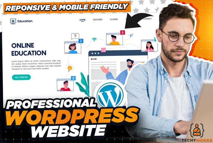 Gig Preview - Build a professional wordpress website