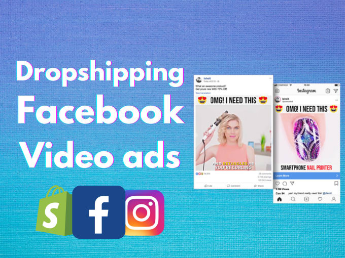 Gig Preview - Create winning shopify dropshipping facebook video ads for your product