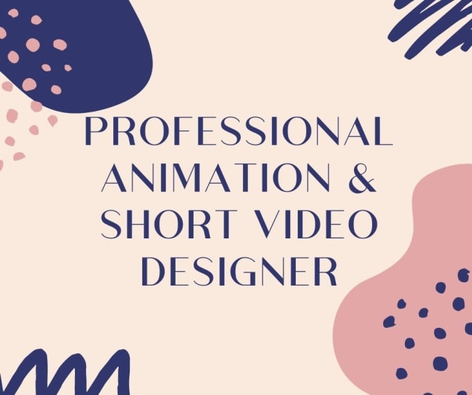 Gig Preview - Design animations or short videos for you