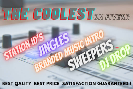 Gig Preview - Produce professional radio sweepers, jingles, drops, intros, ids, any format