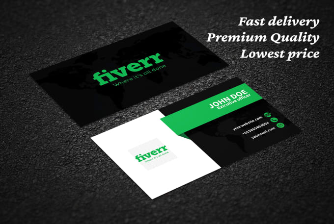 Gig Preview - Design clean, classy professional business card within 24 hours