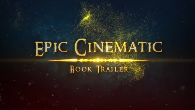 Gig Preview - Make fantasy cinematic book trailer video