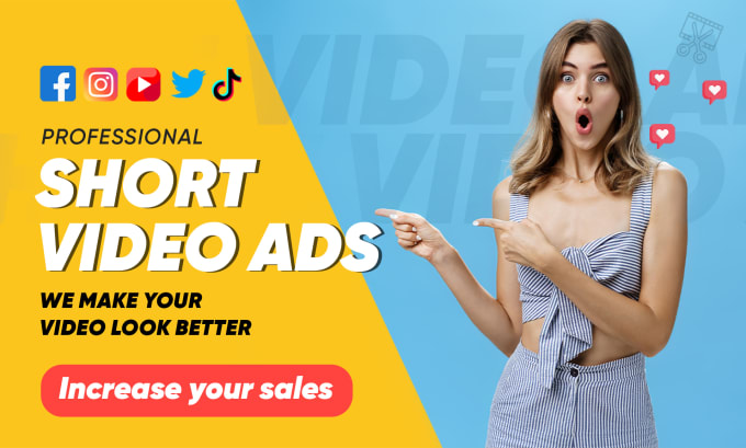 Bestseller - do custom short video ad for facebook instagram tiktok