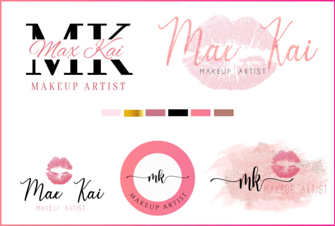 Gig Preview - Do watercolor cosmetic boutique skin care beauty logo design