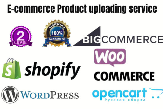 Gig Preview - Upload product in your woocommerce, shopify, amazon, ebay, magneto