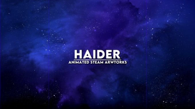 Gig Preview - Create custom animated steam artwork