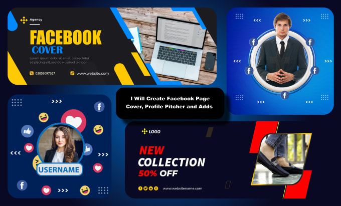 Bestseller - design facebook cover photo banner image