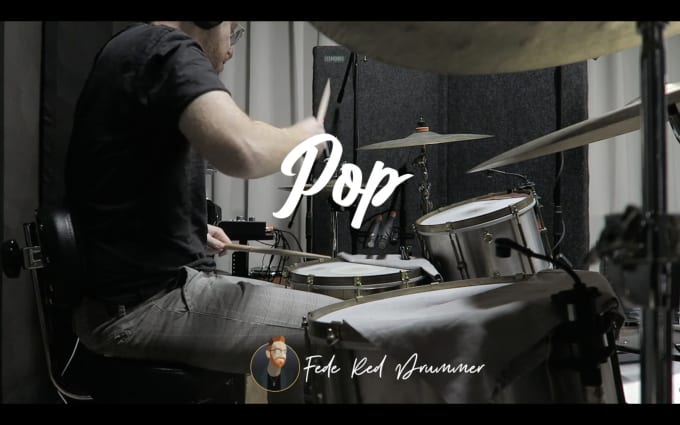 Gig Preview - Record killer professional pop live drums