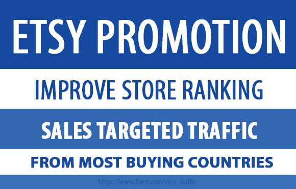 Bestseller - do etsy shop promotion for USA web traffic