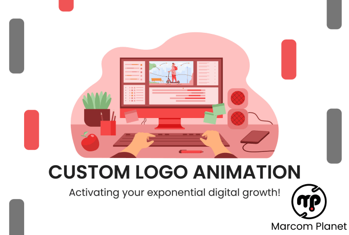 Gig Preview - Create custom logo animation for your brand