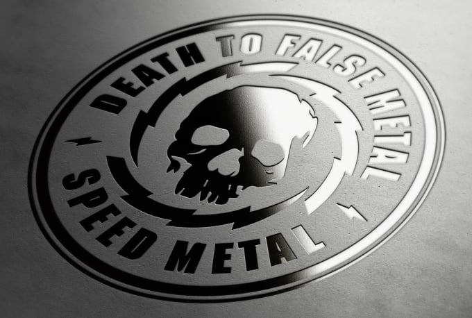 Download Do realistic metal logo mockup by Multi_g