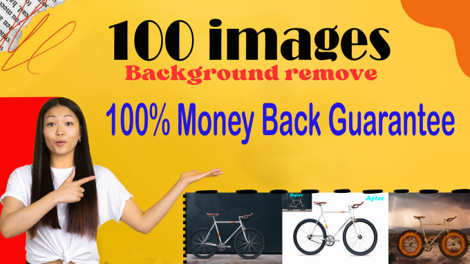 Gig Preview - Do super fast 100 images background removal,photoshop