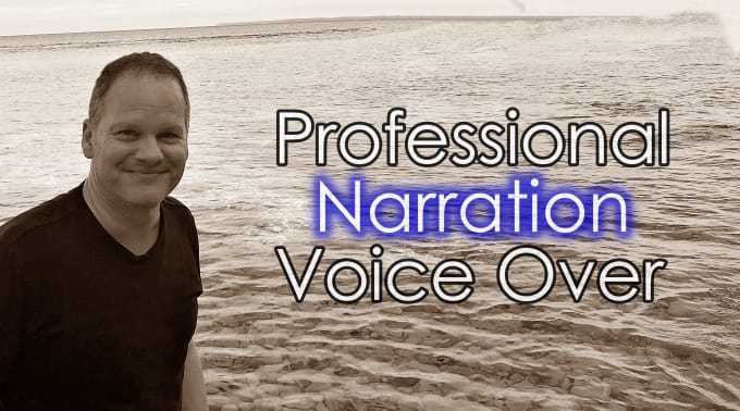 Gig Preview - Record a narration voice over for your video