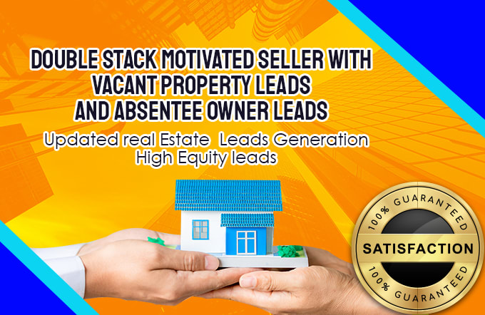 Gig Preview - Provide  motivated  absentee owner with vacant property leads