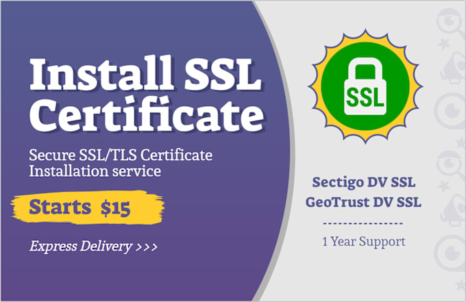 Gig Preview - Install ssl certificate https for wordpress website security