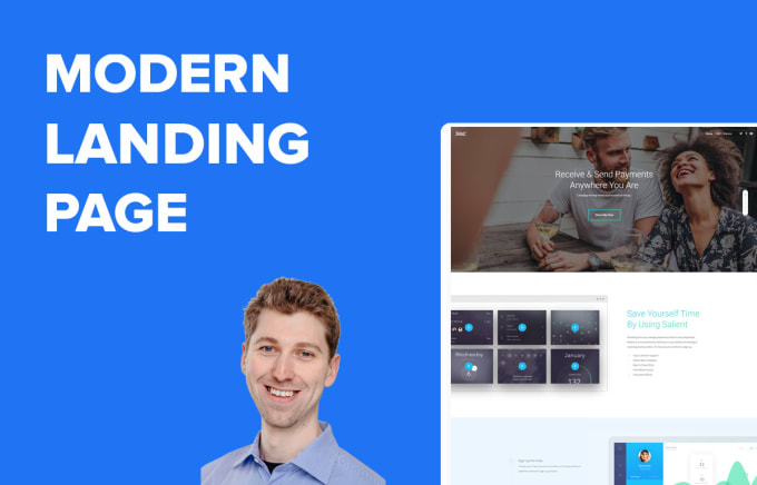 Gig Preview - Design an awesome landing page