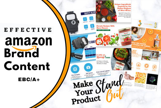 Gig Preview - Design amazon enhanced brand content, a plus pages