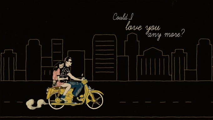 Gig Preview - Create hand drawn animated lyric video