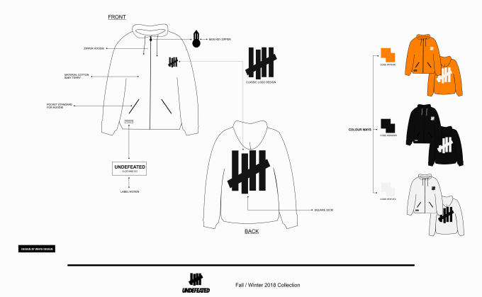 Gig Preview - Do fashion design technical flat sketch or tech pack