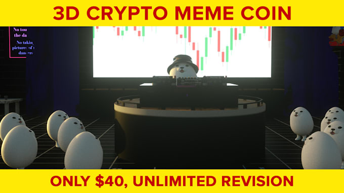 Gig Preview - Create 3d animation meme coin crypto